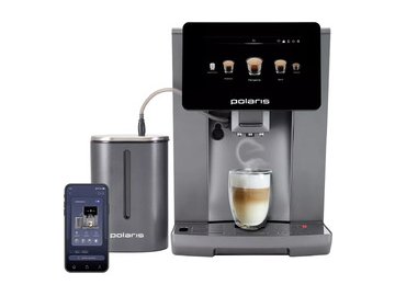 Кофемашина POLARIS PACM 2085GC WIFI IQ Home (Графитовый) на акции в магазинах 5 элемент