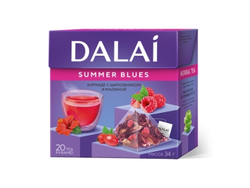 Чайный напиток Dalai Саммер блюз 20п*1,7г 34г