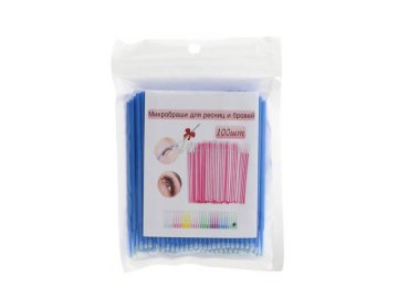 Микробраши для ресниц ODRI, 100 шт, арт. SLWLD1-11