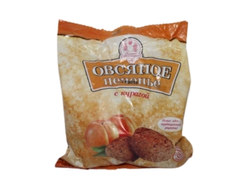 Печенье овсяное с курагой 300 г п/п пак х/з№6 Корона