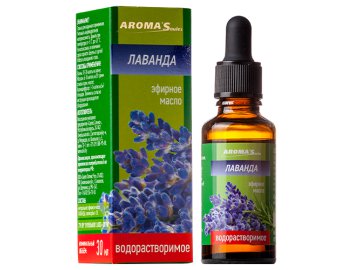 Масло эфирное водорастворимое, 30 мл ЛАВАНДА