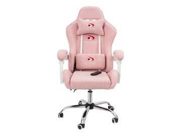Вибромассажное кресло Calviano Nero (pink plush)