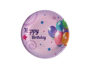 Набор бумажных тарелок Happy Birthday, 10 шт, арт. 7012305732