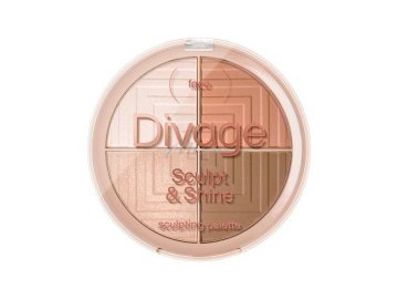 Палетка скульптурирующая для лица DIVAGE Sculpt&Shine, 62 г