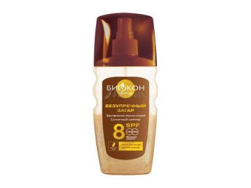Двухфазное масло-спрей БИОКОН Солнечный шиммер SPF 8, 160 мл