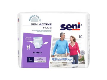 Трусы-подгузники для взрослых Seni Active Plus Large (10 шт)
