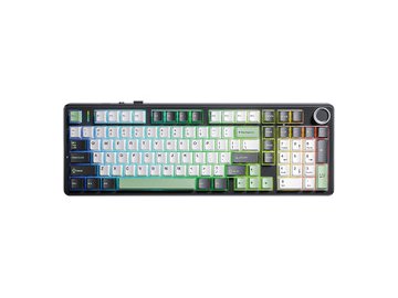 Клавиатура AULA F99Pro Black-White-Green Star Vector Switch