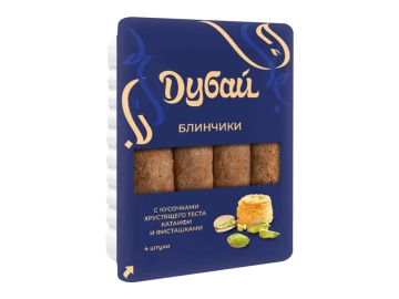 Блинчики Дубай замороженные 200 г в Пинске Санта
