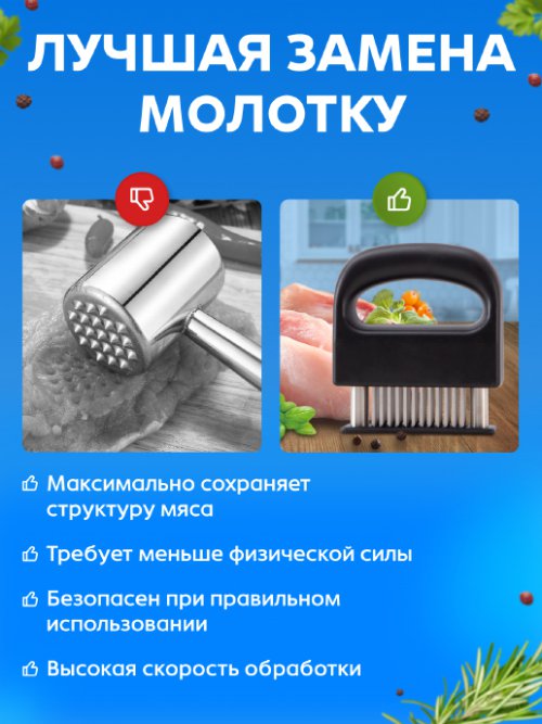 Тендерайзер для мяса Juicy, фото 6 из 33