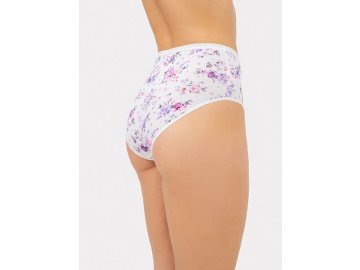 Трусы женские макси молочные в цветочки Марк Формель