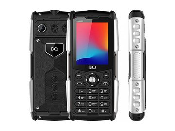 Мобильный телефон BQ BQ-2449 Hammer (черный)