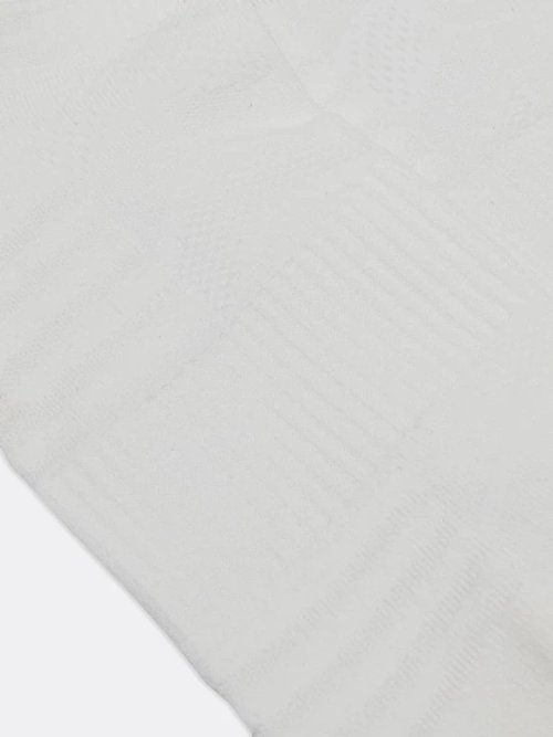Короткие мужские спортивные носки из пряжи meryl® skinlife белого цвета, фото 3 из 12
