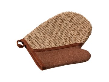 Мочалка из рами Банные штучки для бани и сауны 18х21 см/30 в Минске Ома