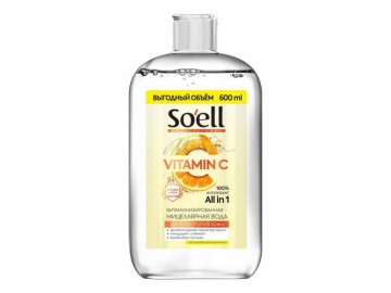 Мицеллярная вода SOELL Professional витаминизированная, 600 мл