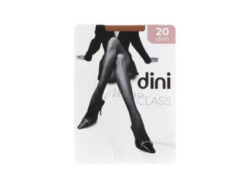 Колготки женские DINI Class, natura, размер 3, 20 ден
