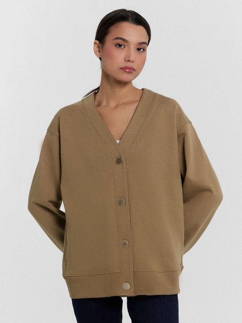 Кардиган женский бежевый, фото 3 из 5