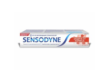 Паста зубная SENSODYNE защита от кариеса с фтором, 75 мл