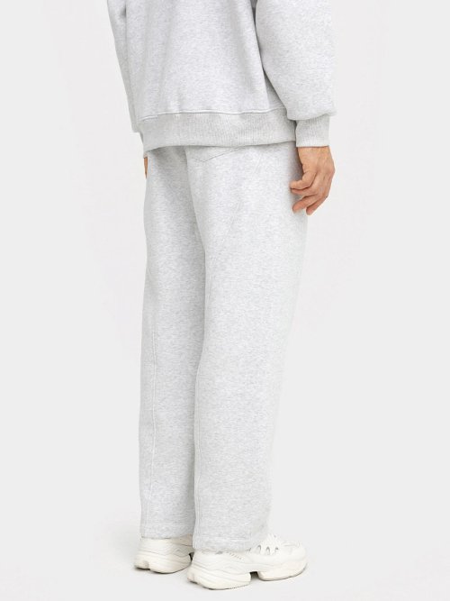 Брюки мужские теплые в сером цвете, фото 3 из 6