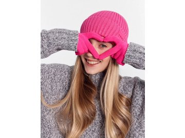 Перчатки детские розовые Марк Формель