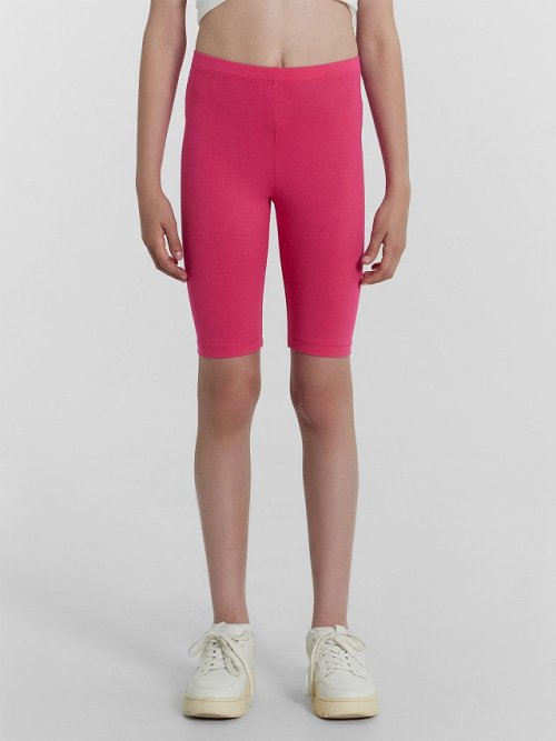 Шорты (велосипедки) для девочек в розовом цвете, фото 2 из 6