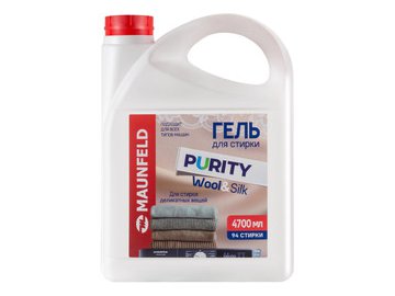 Гель для стирки MAUNFELD Purity Wool&Silk MWL4700PD 4.7 л
