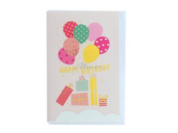 Открытка Happy Birthday, арт. 7012308132 Мила