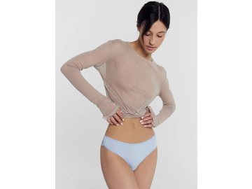 Трусы женские слип-бикини в голубом цвете