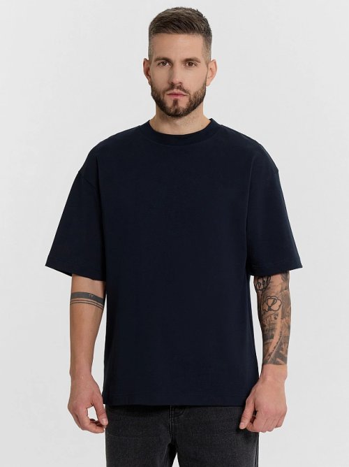 Футболка мужская синяя, фото 1 из 5