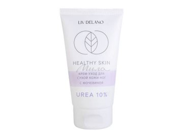 Крем-уход для ног LIV DELANO для сухой кожи с мочевиной, 150 г