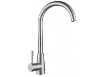 Смеситель для кухни GROSS AQUA Neosteel с высоким изливом 3211611SS