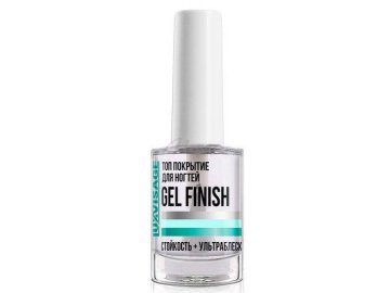 Топ покрытие для ногтей LUXVISAGE Gel Finish, 9 г