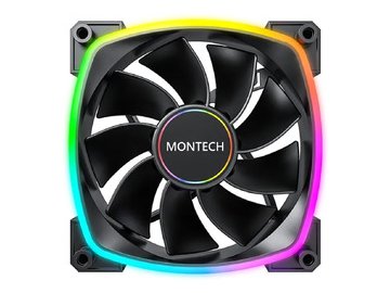 Вентилятор для корпуса Montech RX120 Reverse (черный) в Барановичах 5 элемент