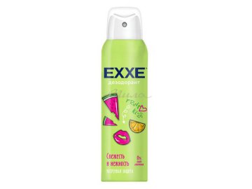 Дезодорант женский EXXE Fruit kiss Свежесть и нежность, 150 мл