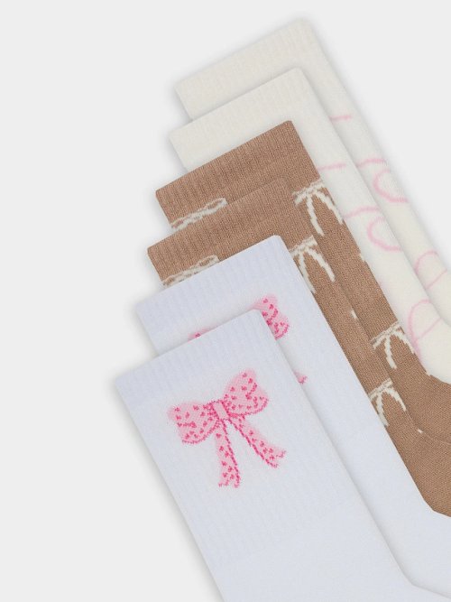Носки женские в наборе, 3 пары, фото 8 из 48