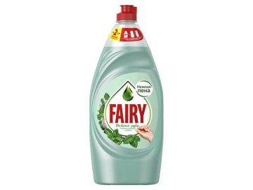 Средство для мытья посуды FAIRY Нежные руки Чайное дерево и мята, 1350 мл