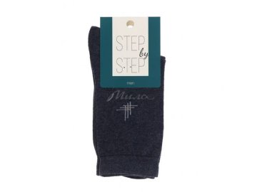 Носки мужские STEP BY STEP Classic размер 23/25, джинс