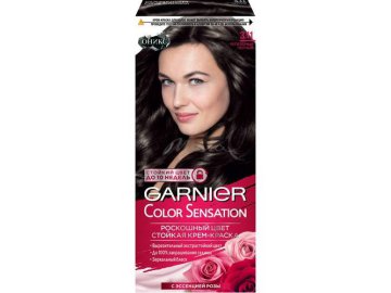Акции Милы Пинск Милая цена - Крем-краска для волос GARNIER Color Sensation, тон 3.11 оникс, 110 мл