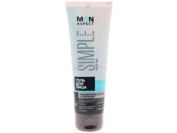 Мила акции Рогачев - Гель для лица MEN ASPECT SIMPLE Hydro Master, 75 мл