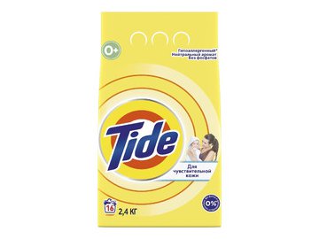 Стиральный порошок д/чувствительной кожи TIDE Автомат 2.4кг (16 стирок)