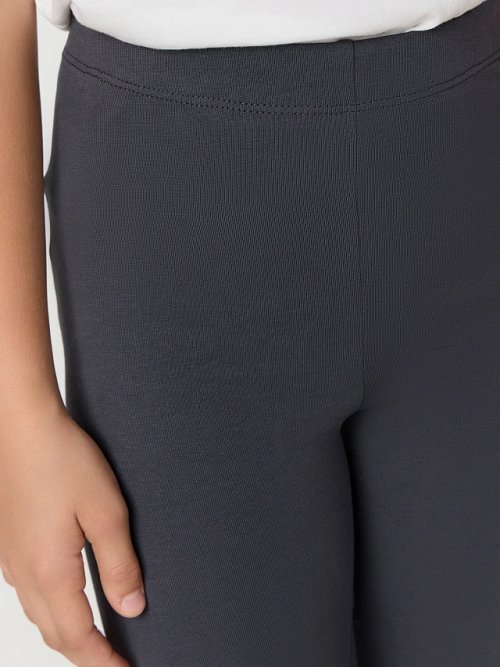 Легинсы для девочек в сером цвете, фото 4 из 5