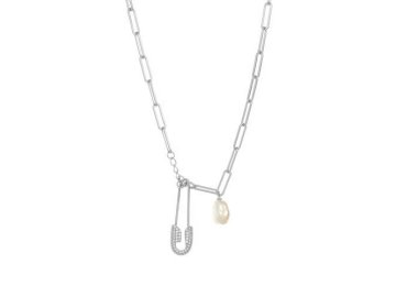 Колье Fresh Jewelry, серебро 925 проба, вставка жемчуг
