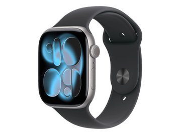 Смарт-часы Apple Watch S11 46mm A3333 Space Gray MEV44X/A (размер ремешка M/L) на акции в магазинах 5 элемент
