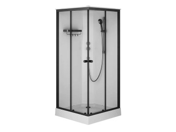 Душ кабина AM.PM X-Joy Square 90x90 (матовый черный) W94C-403-090BT