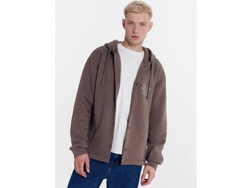 Толстовка мужская серая с печатью