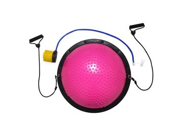 Балансировочная платформа Calviano Bosu Ball 58 см (розовый)