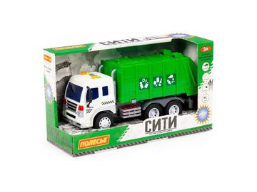 Автомобиль Полесье Сити коммунальный 86389