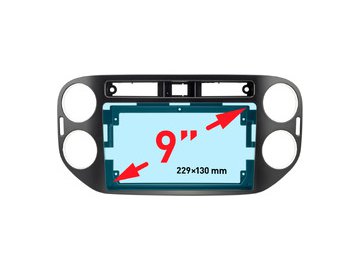Рамка Incar RVW-FC581 (XTA VW TIGUAN 2011+)