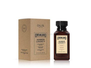Парфюмерная вода DILIS Growland Amber Legacy для мужчин, 100 мл