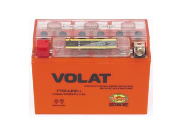 Мотоаккумулятор VOLAT YT9B-4 8Ah (iGEL) L+