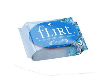 Крем-мыло туалетное FLIRT Интенсивное увлажнение, 140 г